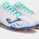 Joma Gol FG Soccer Cleats - White / Blue