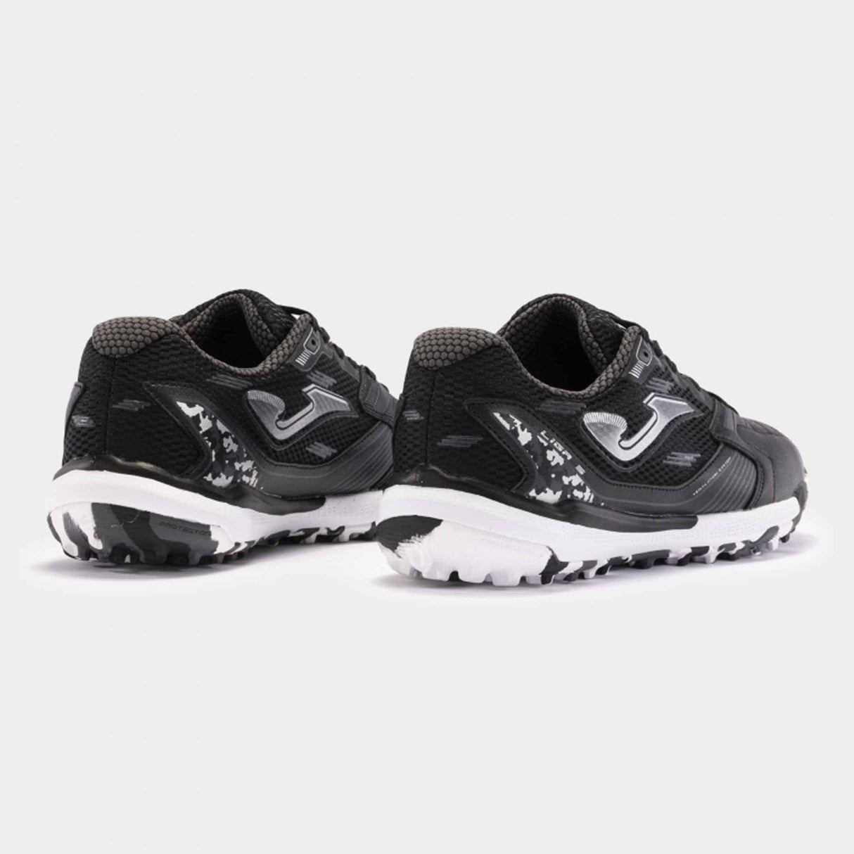 Joma Liga-5 2401 Turf Soccer Shoes - Black / White