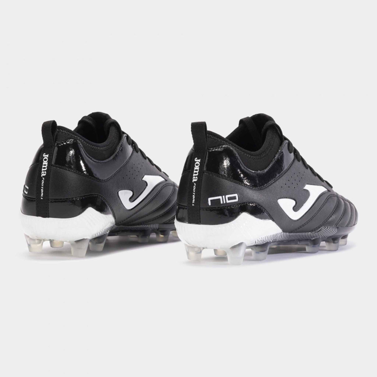 Joma Numero 10 FG Soccer Cleats - Black / White