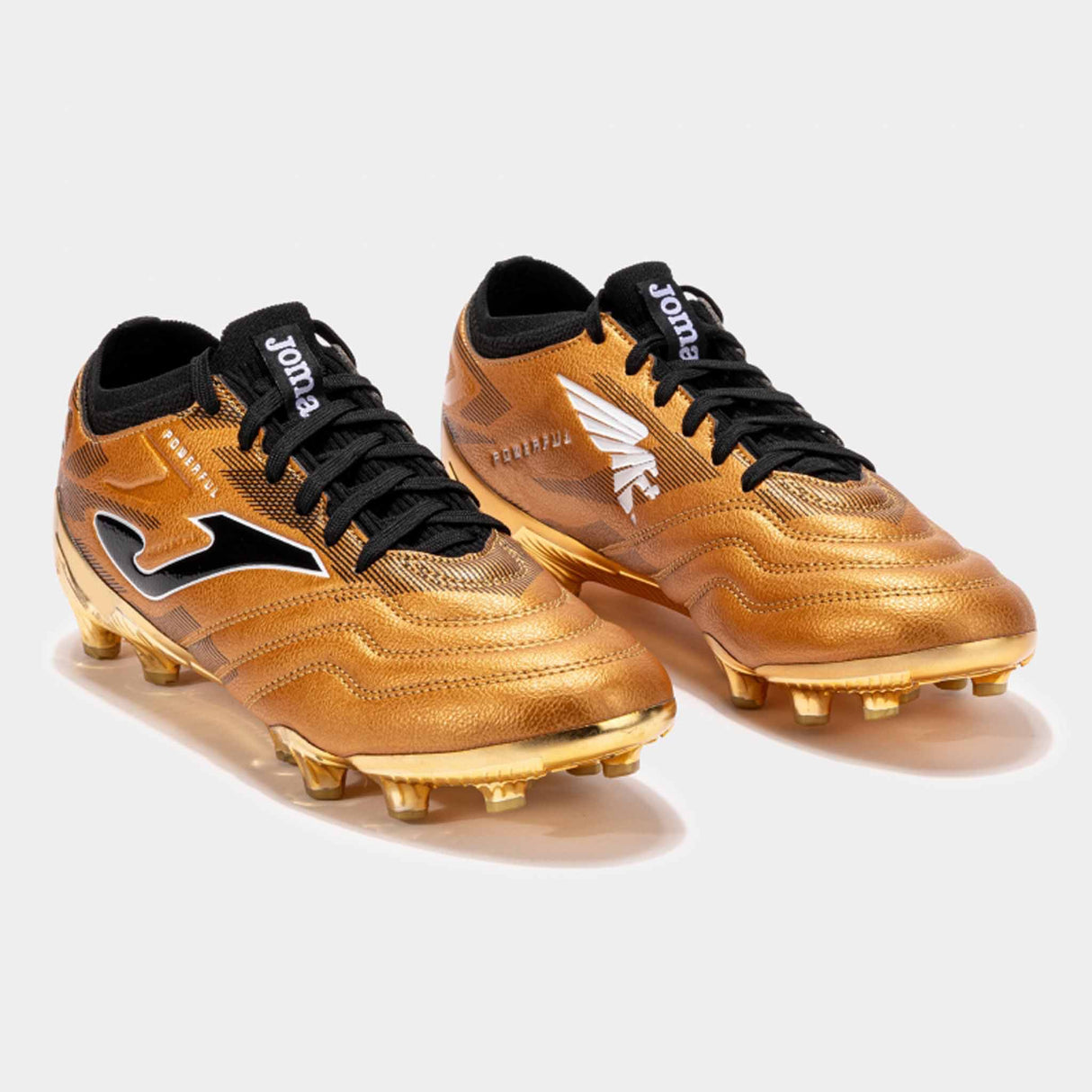 Joma Powerful Cup FG Soccer Cleats - Gold / Gold