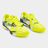 Joma Regate Rebound Futsal Shoes - Lemon / Fluor Green