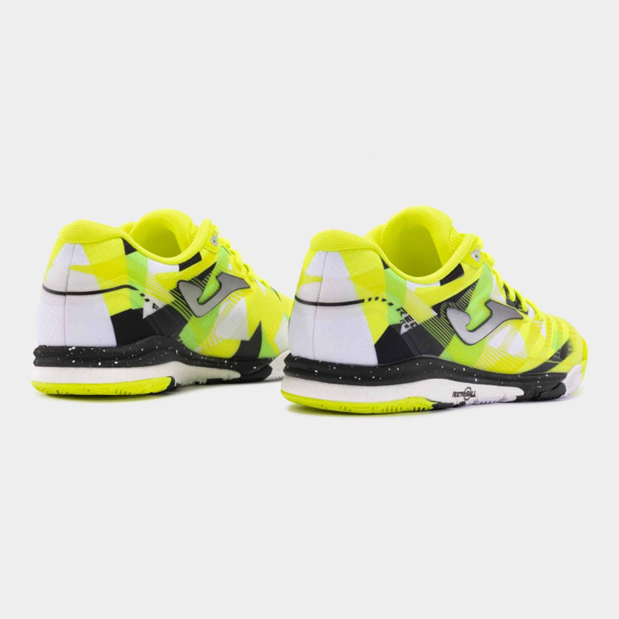 Joma Regate Rebound Futsal Shoes - Lemon / Fluor Green