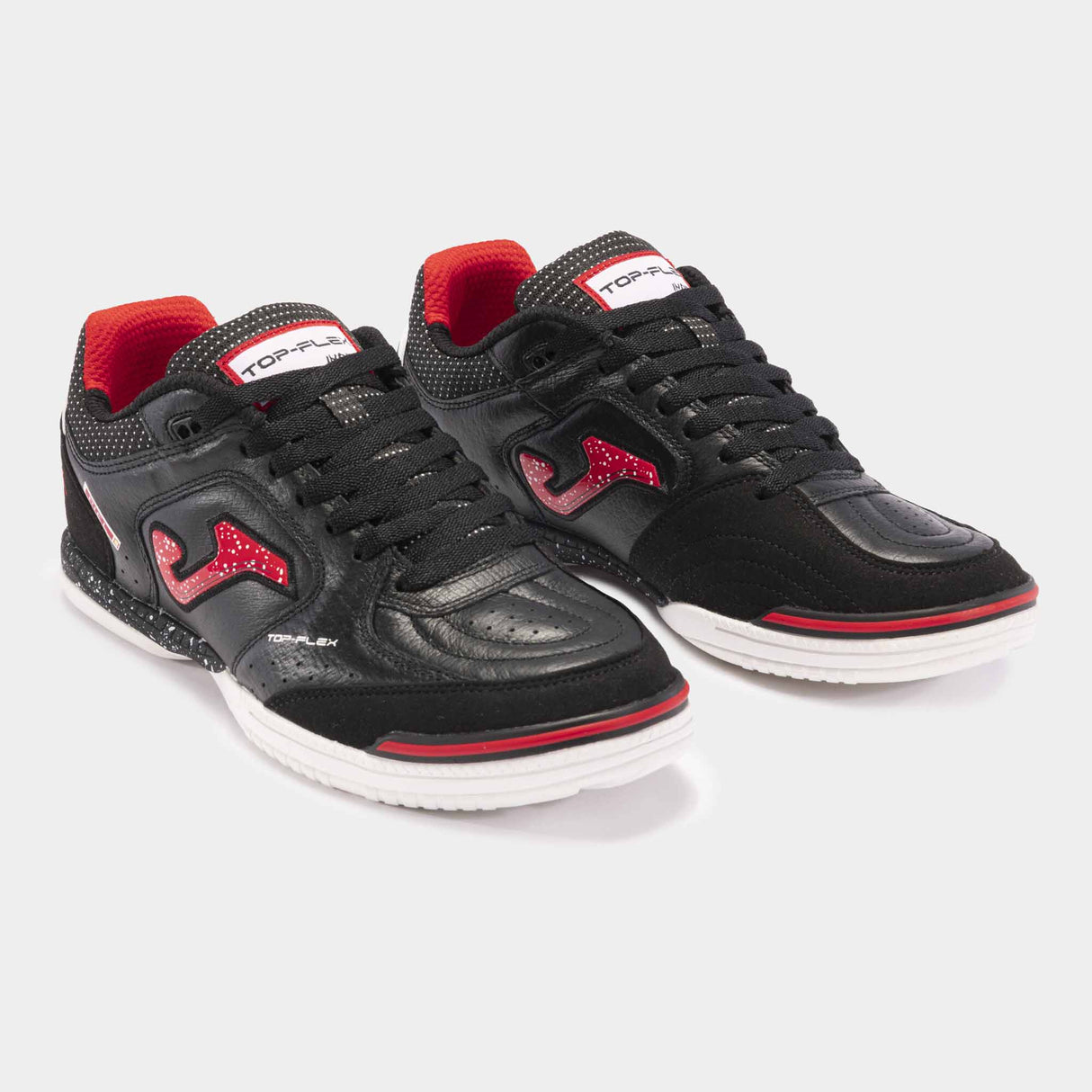 Joma Top Flex 2401 Futsal Shoes - Black / Red