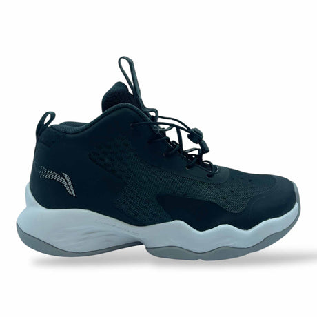 Li-Ning chaussures de basketball pour enfant et jeune Noir C