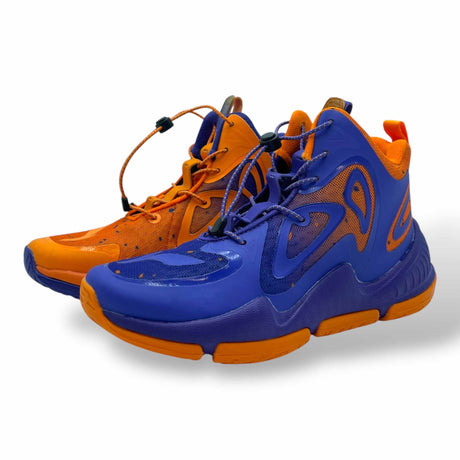 Li-Ning chaussure de basketball junior orange mauve P2