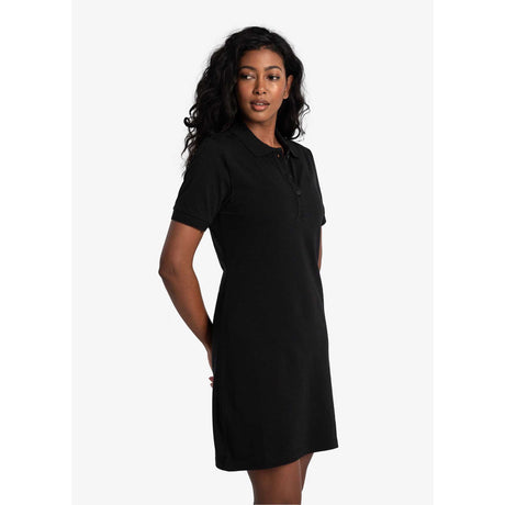 Lolë Robe polo Effortless face - noir