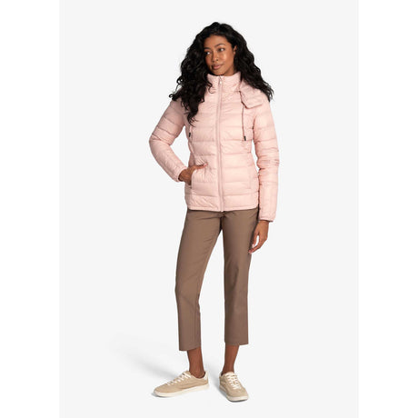 Lolë Manteau Duvet Emeline femme face live - ballerine