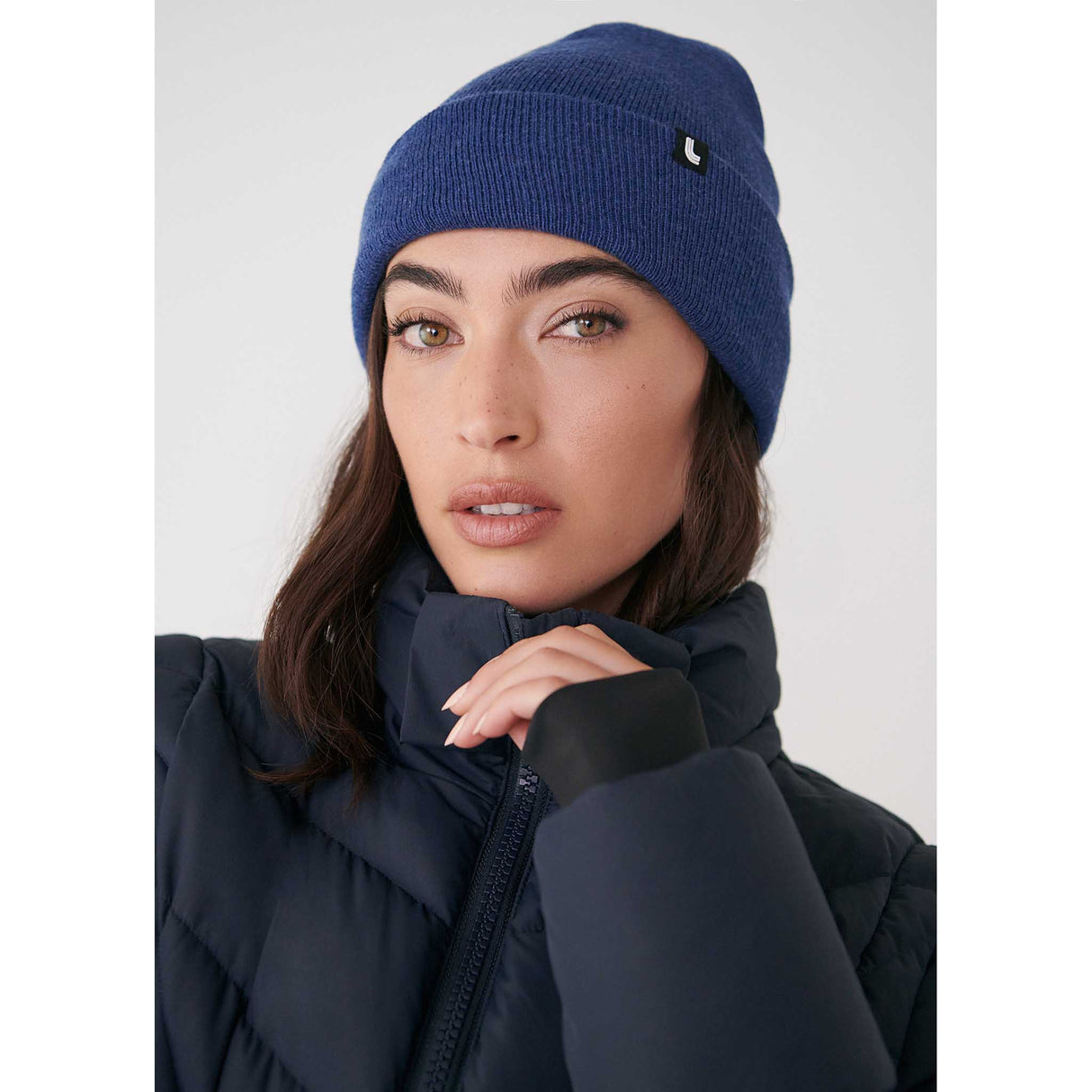 Lolë tuque Everest Slouchy live - bleu mélange acier