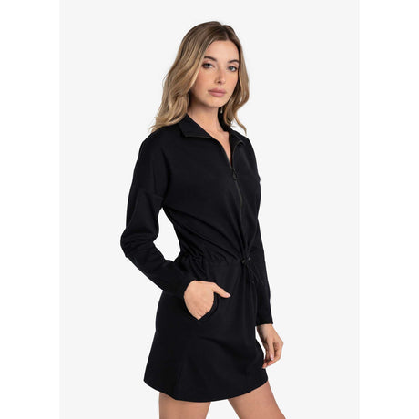 Lolë Mindset robe à col zippé - noir