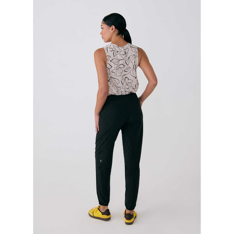 Lolë Olivie Joggers pour femme dos - noir