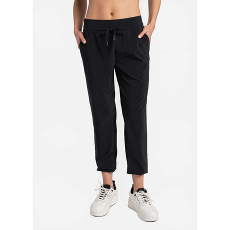 Lole Olivie Joggers pantalon femme - noir / blanc