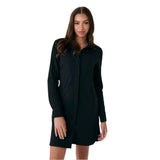 Lolë Olivie Tech Shirt Dress - Black