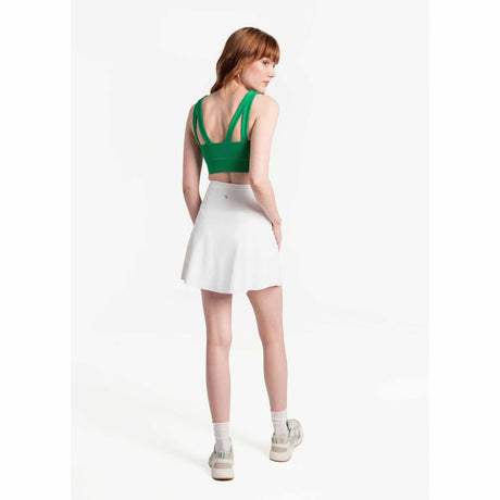 Lolë jupe-short Step Up pour femme dos- blanc