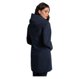 Lolë manteau de pluie Element long dos - bleu espace