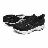 Mizuno Wave Rider 28 chaussures de course à pied pour homme - Black / Silver