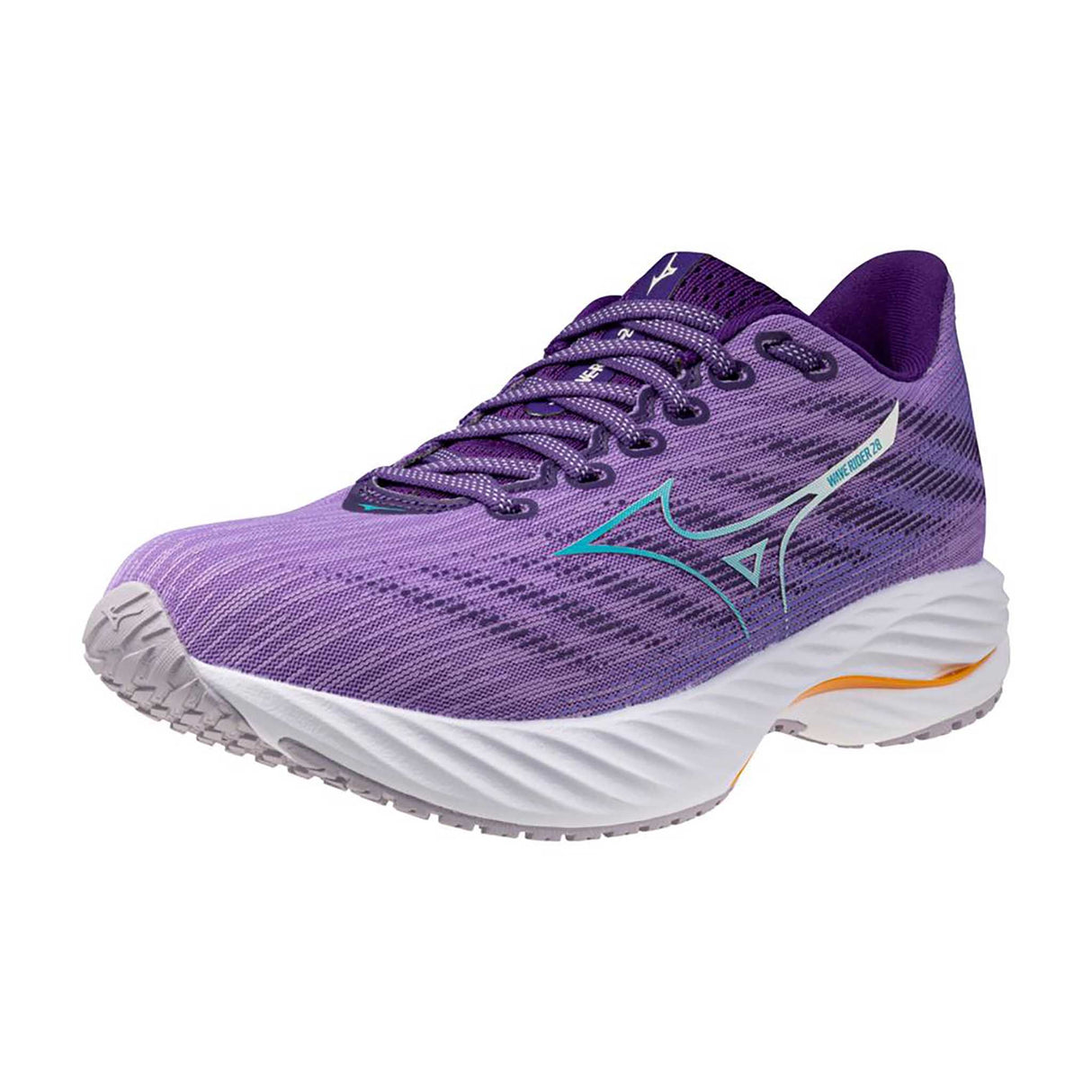 Mizuno Wave Rider 28 chaussures de course à pied pour femme pointe - Paisley Purple / Ceramic