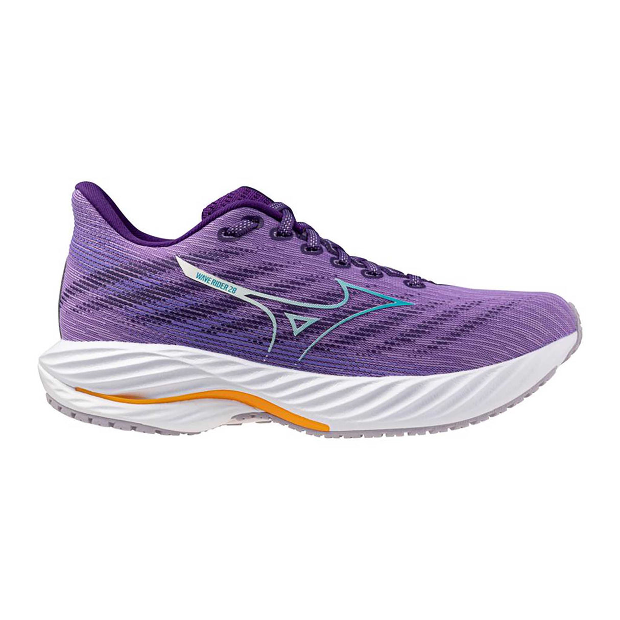 Mizuno Wave Rider 28 chaussures de course à pied pour femme - Paisley Purple / Ceramic