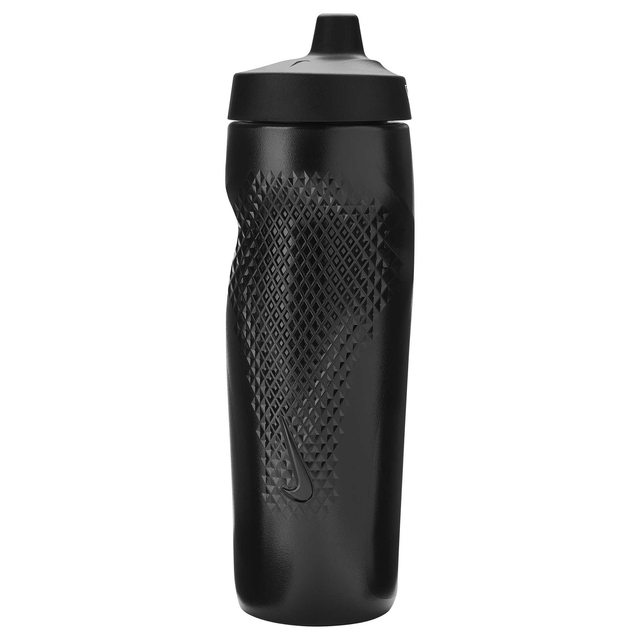 Nike Hyperfuel Squeezable Water Bottle 24 Oz Black/Grey