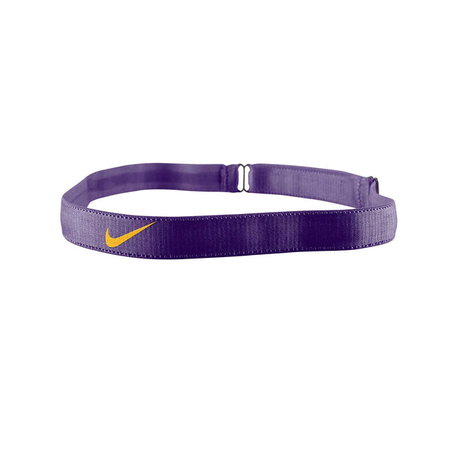 Nike bandeau de tête ajustable - orange / mauve