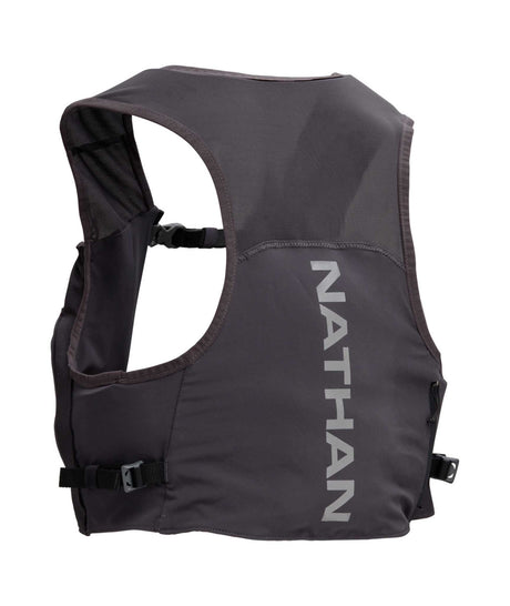 Nathan Pinnacle Featherlite 1.5 L veste d'hydratation de course à pied dos - Charcoal / Reflective Silver