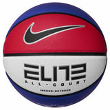 Nike Elite All-Court Basketball - Gym Red / Deep Royal Blue / Metallic Silver