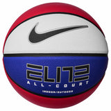 Nike Elite All-Court Basketball - Gym Red / Deep Royal Blue / Metallic Silver