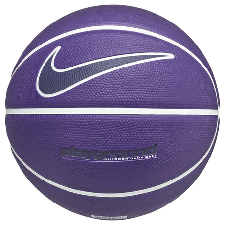 Nike Everyday Playground Graphic 8P ballons de basketball - Field Purple / White / White / Purple Ink