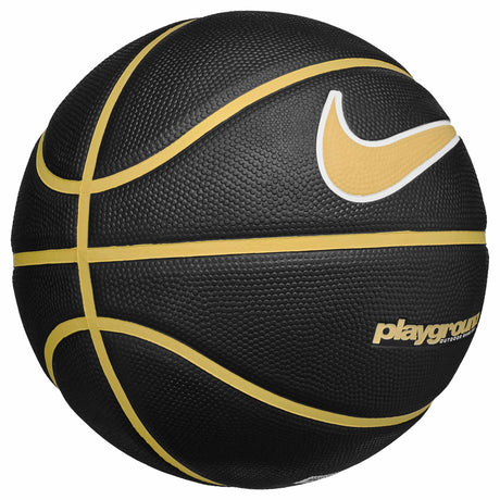 Nike Everyday Playground Graphic 8P Basketball - Black / Infinite Gold / White