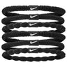 Nike Flex 6pk élastique pour cheveux - Black / Black / White