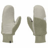 Nike High Pile Fleece Mittens - Light Army / Jade Horizon / White