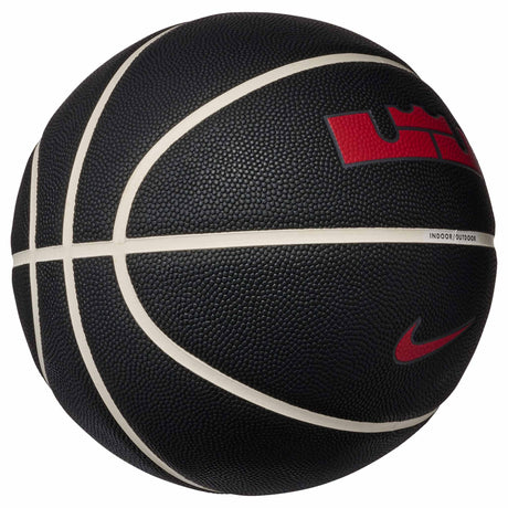 Ballon de basketball Nike All Court 8P 2.0 LeBron James - Black / Phantom / University Red