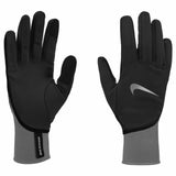 Nike Pacer MIdweight Women's Running Gloves - Black / Smoke / Silver