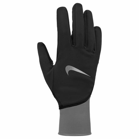 Nike Pacer MIdweight Women's Running Gloves - Black / Smoke / Silver