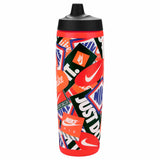 Nike Refuel 24 OZ Graphic Bottle - Light Crimson / Black