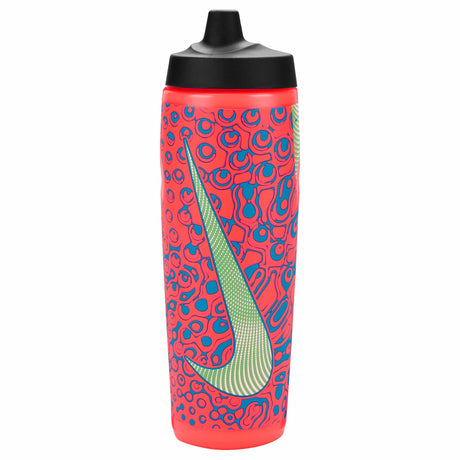 Nike Refuel 24 OZ Graphic Bottle - Hyper Orange / Black