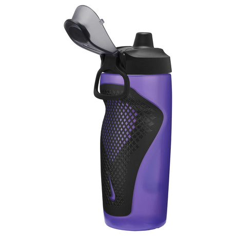 Nike Refuel Locking Lid 18oz bouteille d'eau sport refermable - dosAction Grape / Black / Metallic Gold