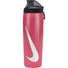 Nike Refuel Locking Lid 32oz bouteille d'eau sport refermable - Aster Pink / Black / Silver Iridescent