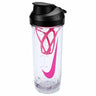 Nike TR Recharge Shaker Bottle 2.0 24 oz - Clear / Black / Alchemy Pink