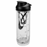 Nike TR Recharge Shaker Bottle 2.0 24 oz - Clear / Black / Black