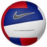 Nike Tournament 12P ballon de volleyball -Gym Red / Deep Royal Blue / Metallic Silver