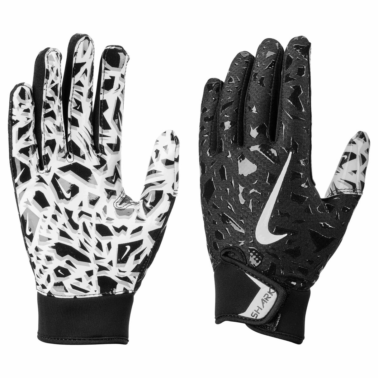 Nike Youth Shark 2.0 Football Gloves - Black / White