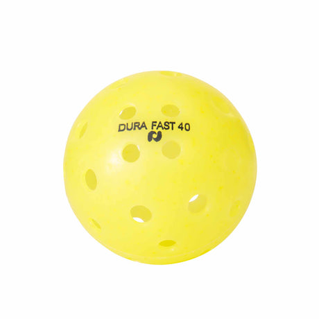 Onix Dura Fast-40 Pickleballs - Ensemble de 4 - Jaune