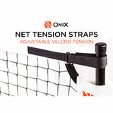 Onix filet de pickleball portatif