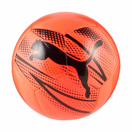 Puma Attacanto Graphic Soccer Ball - Glowing Red / Puma Black