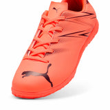 Puma Attacanto IT Youth Indoor Soccer Shoes - Glowing Red / Puma Black