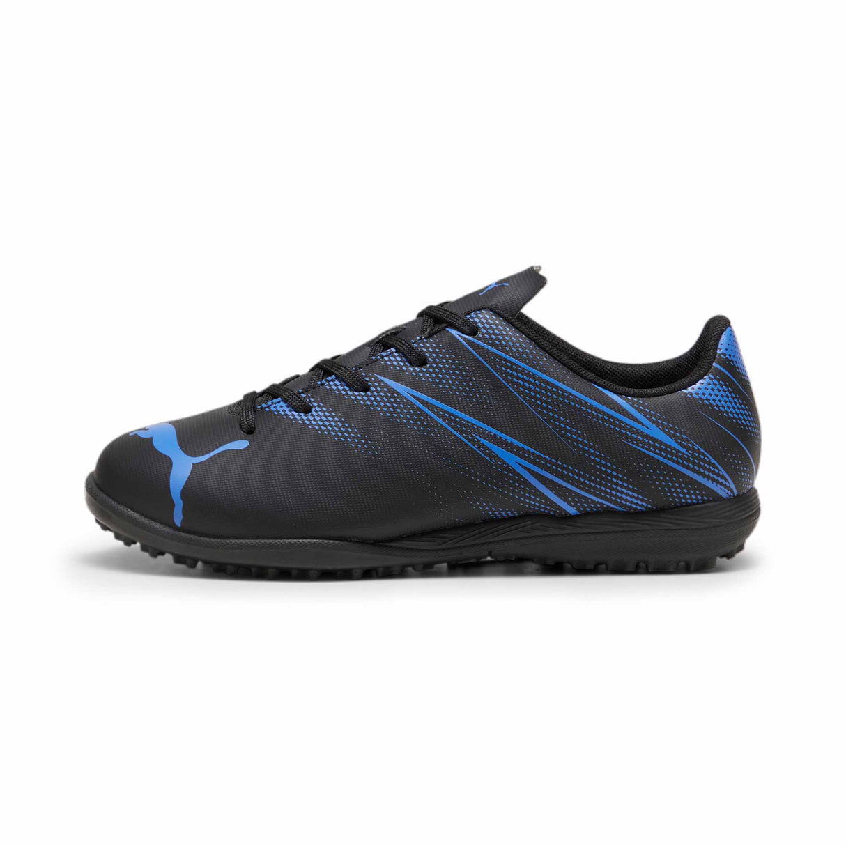 Puma Attacanto TT junior chaussures de soccer pour gazon synthétique - Puma Black / Bluemazing