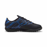 Puma Attacanto TT junior chaussures de soccer pour gazon synthétique - Puma Black / Bluemazing