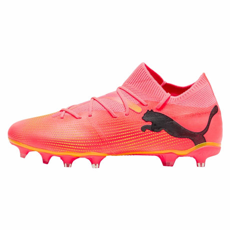 Puma Future 7 Match FG/AG chaussures de soccer à crampons - Sunset Glow / Puma Black