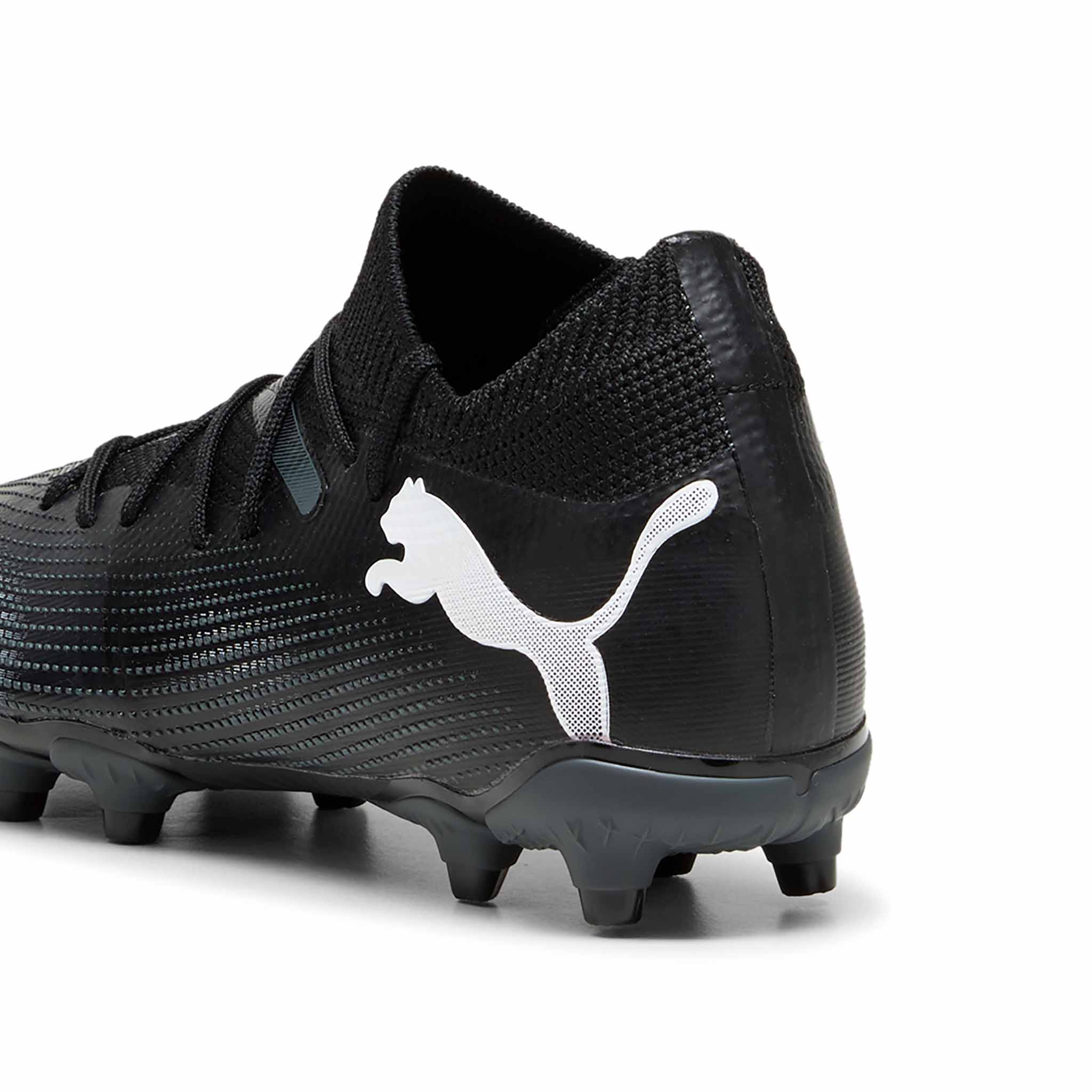 black puma soccer cleats