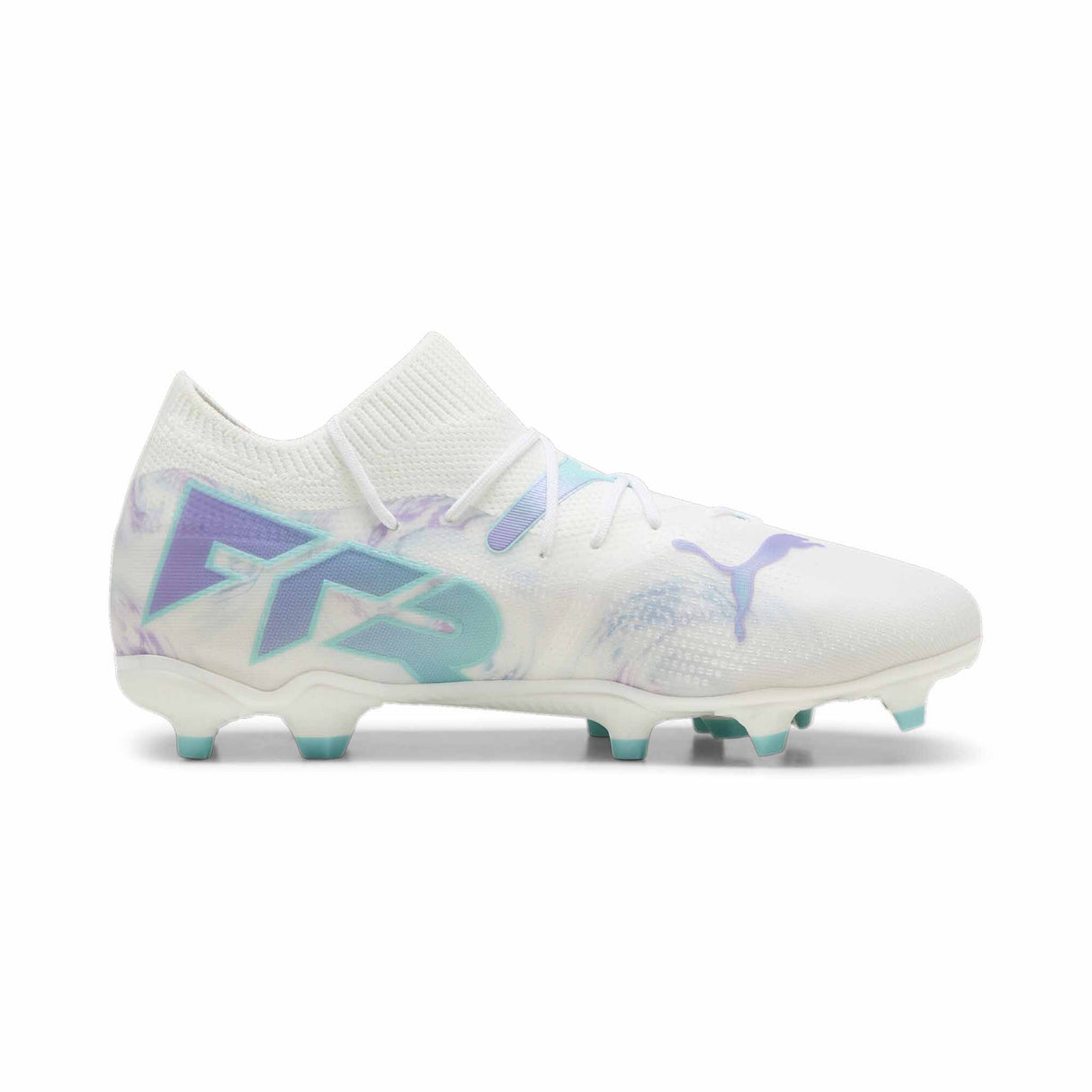 Puma Future 7 Match Brilliance FG/AG Wn's chaussures de soccer a crampons pour femme - Puma White / Spring Lavender